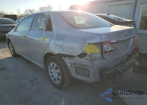 2011 Toyota Corolla Le z USA, uszkodzony, nr VIN 2T1BU4EE7BC649490